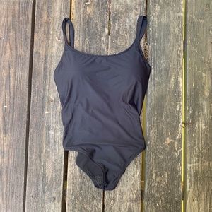 J. Crew Wide-strap One-Piece Swimsuit. Size 12.
